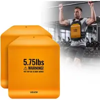 OEM buede vektvestplater, 2,6 kg par, taktiske vektplater i premium stål for vest, ergonomisk design, for styrke- og utholdenhetstrening, løping, jogging, fitness, tunge treningsøkter