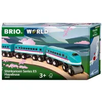 Ravensburger BRIO World Trains togsats: Shinkansen Hayabusa E5