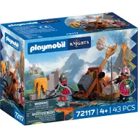 Playmobil Riddere - Drageriddere med katapult - 72117 - 43 Deler - - OneSize - Klosser