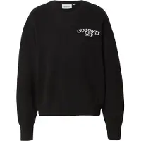 Carhartt WIP Hugging Cats Strikket genser svart