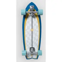 Long Island Checker 30"x9.75"x19" Surfskate mønster