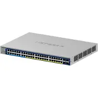 Netgear Smart GS752TXUP - V3 - switch - L3 Lite - smart - 48 x 10/100/1000 (PoE++) + 4 x 10 Gigabit SFP+ - stasjonær, rackmonterbar - PoE++
