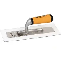 Cofan Rustfritt Stål Polykarbonat Proflex & Sparkelspade Med Aluminiumsskaft Og Tofarget Håndtak 280x115x1.5 Mm