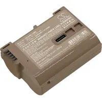 24hShop Batteri til kamera for Nikon Coolpix D7000, D800, Digital SLR D800 osv.