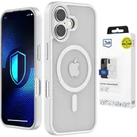 3mk Protection 3mk Smoke MagCase for iPhone 17 - hvit-gjennomskinnelig