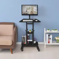 24hShop Portabelt hev og senk skrivebord