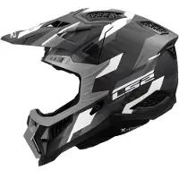 LS2 Mx703 X-force Phantom Ece 22.06 Offroadhjelm