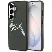 Karl Lagerfeld IML KC Script MagSafe-etui for Samsung Galaxy S26 Plus - Svart