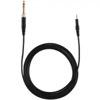24hShop Lydkabel til Audio Technica ATH-M50X / ATH-M40X 6,35+3,5mm til 2,5mm - 2meter