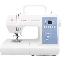 SINGER Confidence 7465 - Symaskin - 50 sting - 2 enkeltskrittsknappehull - LED display