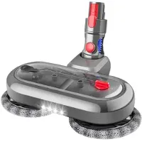 24hShop Moppdyse til Dyson V15 / V11 / V10 / V7 / V8 - Med LED-lys og doble spraydyser