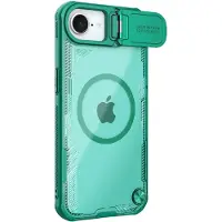 NILLKIN Iceblade Prop magnetisk etui med kameradeksel og stativ for iPhone 16e - Grønn