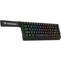 Wozinsky WKGP-1165 Mekanisk spilltastatur med RGB-bakgrunnsbelysning - svart