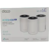TP-LINK Deco XE75 Pro 3-pakning Mesh