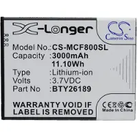 24hShop Batteri for SmartPhone, Mobil for Mobistel Cynus F8
