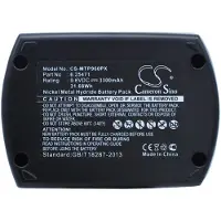 Cameron Sino Batterier til elektroverktøy for Metabo BSZ9.6IM Plus, BSZ9.6, BZ9.6SP og andre