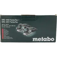 Metabo SRE 4351 eksentersliper 350 W 8400–22 000 o/min TurboTec