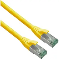 Helos patchkabel Cat 6a Superflex S/FTP Cat 7 råkabel gul 20 m AWG26/7 GHMT