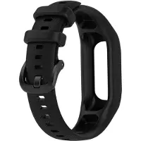 24hShop Svart Silikonarmbånd til Garmin Vivoactive 5 – Størrelse M