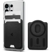 Spigen Urban Fit Wallet MagSafe - black - Samsung Galaxy S25 series