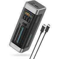 Cuktech Powerbank CUK00P23GLBK 210W 25000mAh Powerbank 2 x USB-C 1 x USB-A - Svart