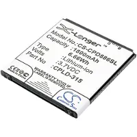 24.Se Batteri for SmartPhone, Mobil for Vodafone Smart 4, Smart 4 Turbo, 889N og andre.