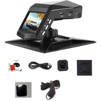ISTOVO 1080P Full HD Dash Cam Car Video Driving Recorder with Center Console LCD Car DVR Video Recorder Parking Monitor