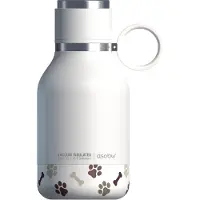 Asobu Stainless Steel Dog Bowl Bottle White 975ml