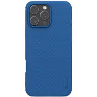 NILLKIN Super Frosted Shield Pro-etui for iPhone 16 Pro - blå