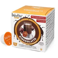 Dolce Vita | Ciocco Latte – Melkesjokolade - 12 kapsler til Dolce Gusto