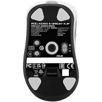 Asus ROG Keris II Origin - KJP Edition - mus - ergonomisk - optisk - 7 knapper - kablet, trådløs - 2.4 GHz, USB 2.0, Bluetooth 5.1 - USB ROG Omni t...