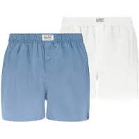 Levi's evi's Woven Undertøy Boksertruser 2-Pack Bå ysebå Hvit Størrese