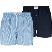 Levi's Woven Undertøy Boksertruser 2-Pack Blå Lyseblå ørkeblå Størrelse