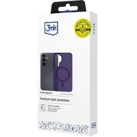 3mk Protection 3mk Smoke MagCase for Samsung Galaxy S25 Ultra - Purple-Translucent