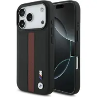 BMW M Perforated Stripe Logo Magsafe Iphone 17 Pro Telefondeksel