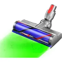 24hShop Gulvmunnstykke med LED for Dyson V7 / V8 / V10 / V11 / V15