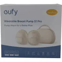Eufy bærbar brystpumpe S1 Pro Brown 1