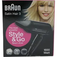 Braun Satin Hair 3 Hd 350 Style & Go Hårføner