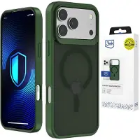 3mk Protection 3mk Smoke MagCase for iPhone 17 Pro - grønn-gjennomskinnelig