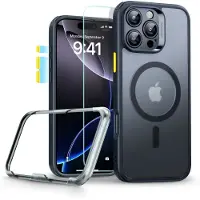 ESR Classic Pro Set Halolock MagSafe-etui for iPhone 16 Pro - svart