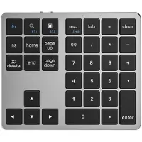 24.Se 34-tasters numerisk Bluetooth-tastatur med lang batterilevetid