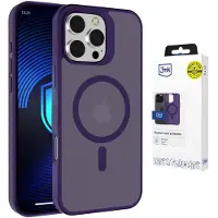 3mk Protection 3mk Smoke MagCase for iPhone 16 Pro Max - lilla-gjennomskinnelig