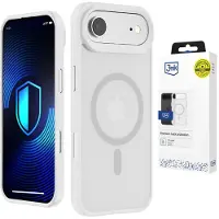 3mk Protection 3mk Smoke MagCase for iPhone Air - hvit-gjennomsiktig