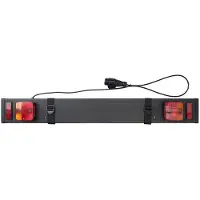 Rawlink lysrampe 110 × 14 cm for tilhenger og sykkelholder