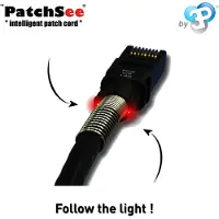 PatchSee 5 m, patchkabel FTP CAT 6a svart 1