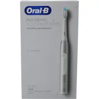 Procter & Gamble Oral-B Pulsonic Slim Luxe 4000 sonisk tannbørste, 3 moduser, platina