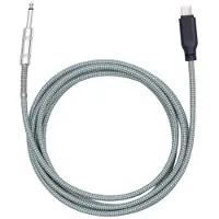 24.Se Lydkabel 6,35 mm hann til USB-C - 1 m