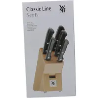 WMF Klassisk Knivblokk 6 Stykker