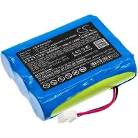 123accu Batteri for test, undersøkelse, utstyr for Peaktech P 9020, P9021, P9020A