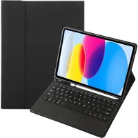 24hShop Tastaturveske med stativ for iPad 10-Gen 10.9 2022 - Svart